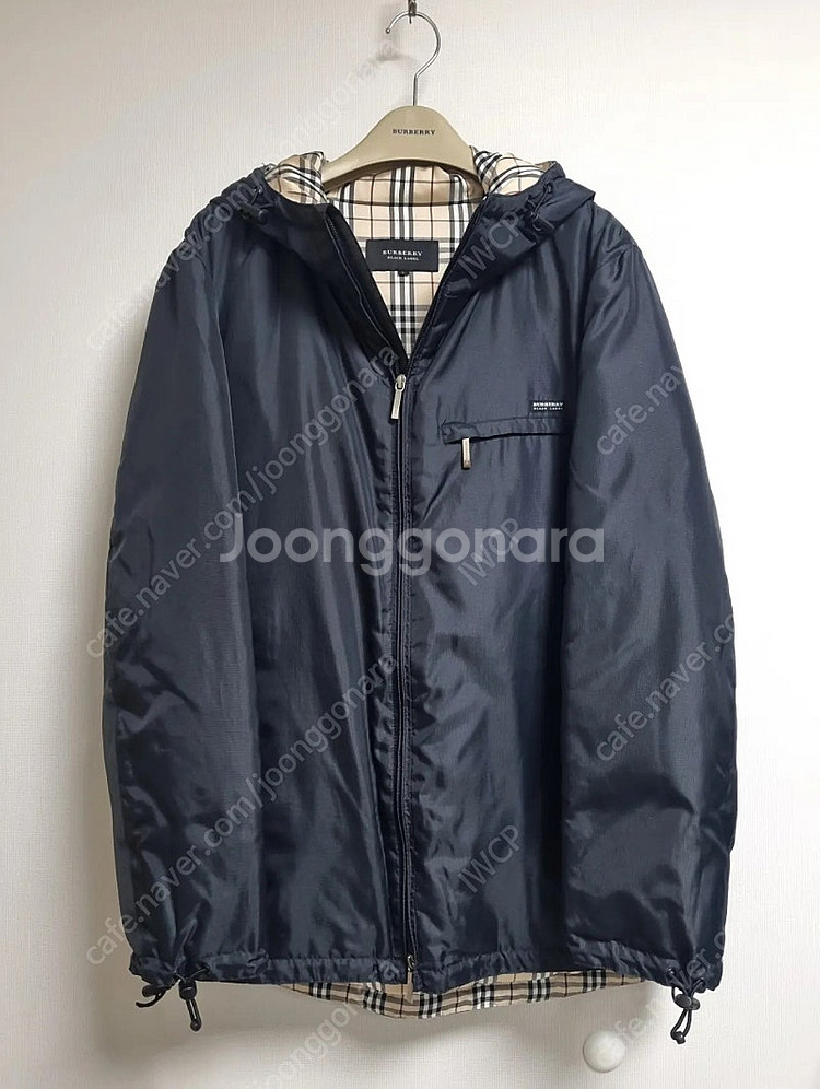버버리 블랙라벨 카메 오리털 파카패딩(검/베)L(100...--0