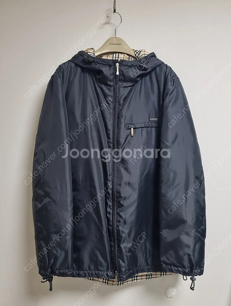 버버리 블랙라벨 카메 오리털 파카패딩(검/베)L(100...--1