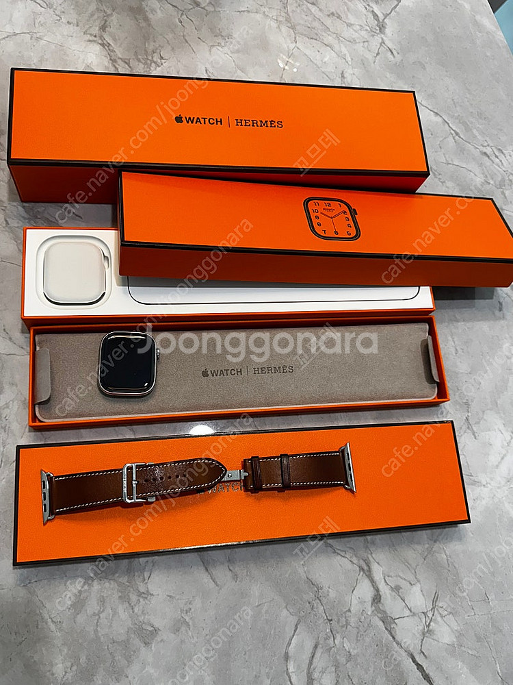 애플워치 10 에르메스 46mm + 디플로이먼트 버클 ...--0