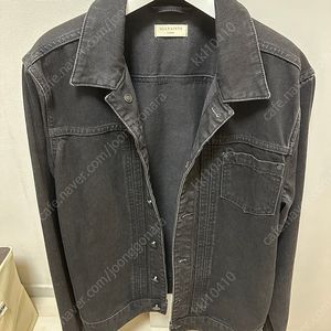 올세인츠 데님자켓 블랙 L사이즈