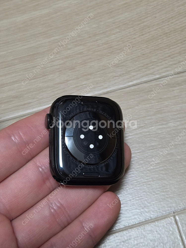 (가격내림)애플워치9 에르메스 45mm 그래파이트 판매...--6