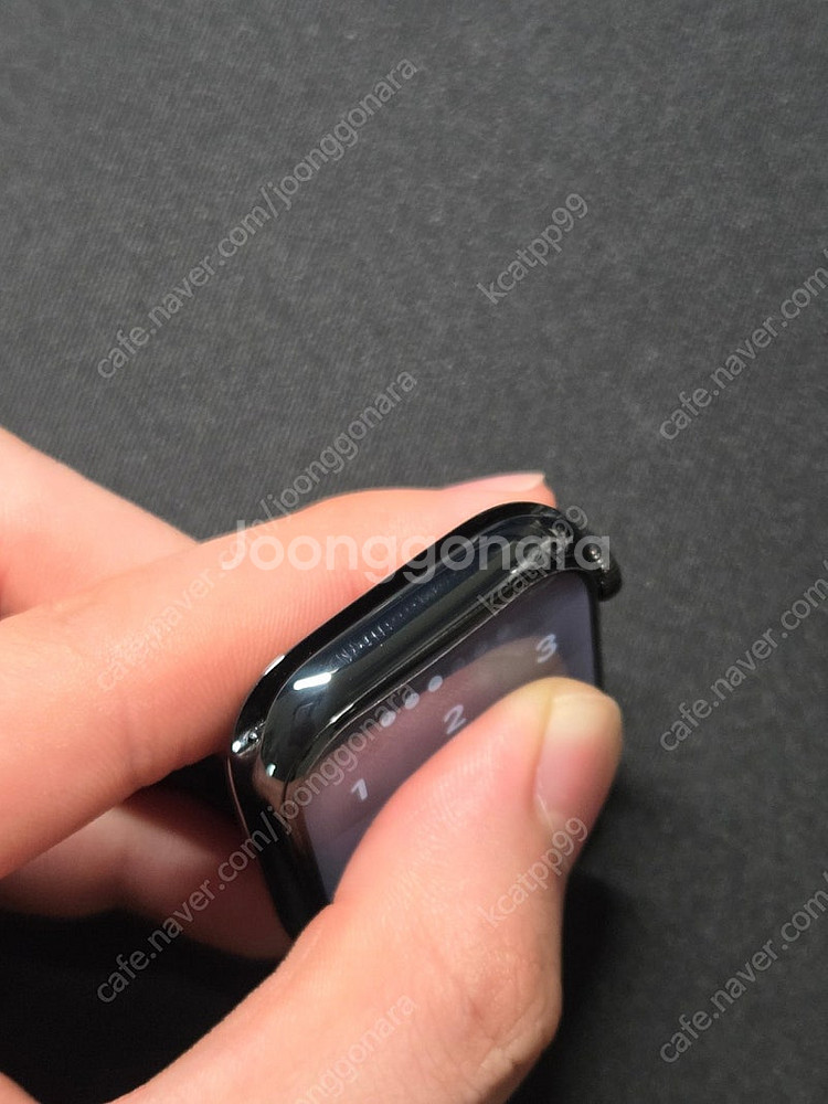 (가격내림)애플워치9 에르메스 45mm 그래파이트 판매...--9