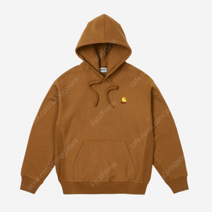 [XL] 팔라스 x 칼하트 WIP 후드 해밀턴 브라운 토바코