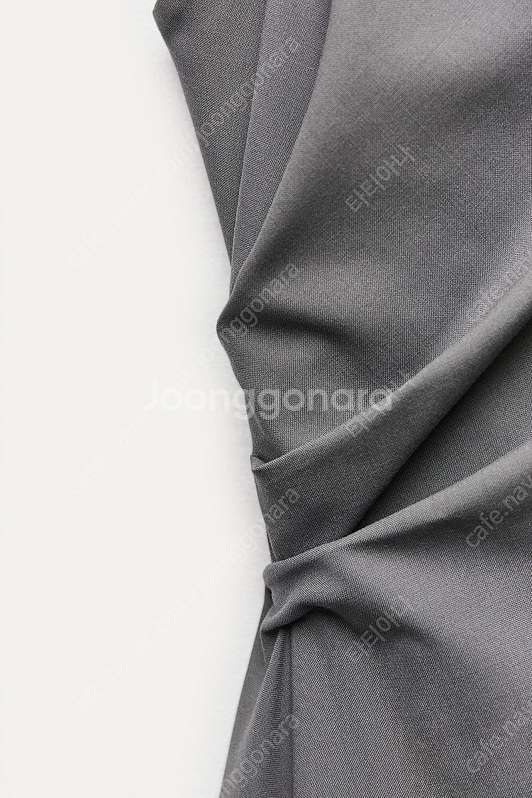 zara 자라 ZW COLLECTION 셔링 미디 원피...--7