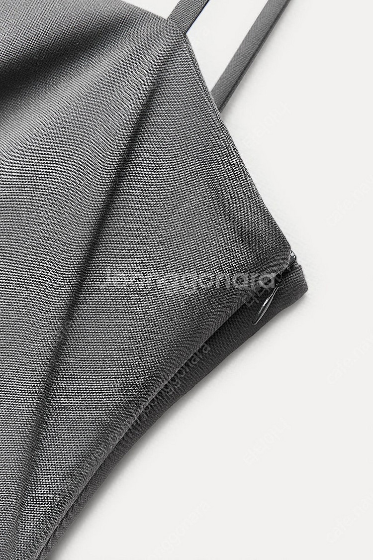 zara 자라 ZW COLLECTION 셔링 미디 원피...--8