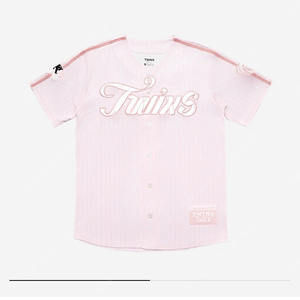 [M] LG트윈스 x 블루밍테일 핑크 유니폼 저지