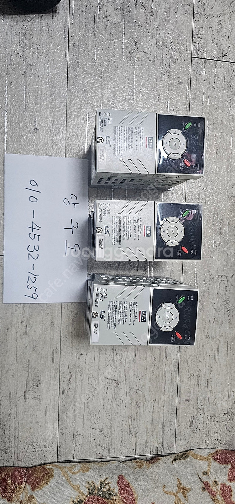 LS인버터 sv004ig5a-2 3대 팝니다.--0