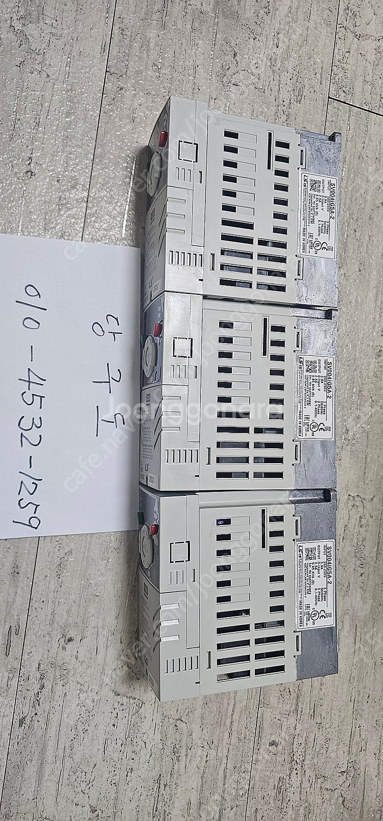 LS인버터 sv004ig5a-2 3대 팝니다.--2