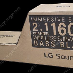 LG SQC1 사운드바 판매합니다