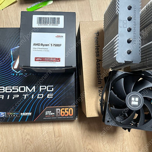 7500f + b650m pg riptide + pa120se