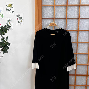 벨라르디 터치 진주 블랙 원피스