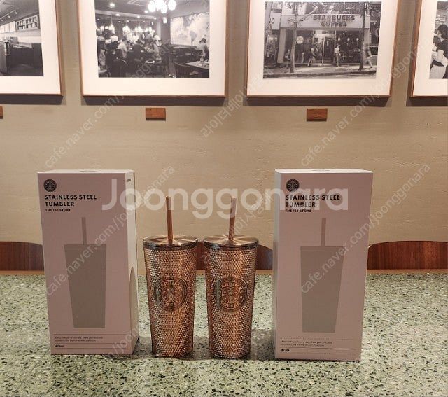 스타벅스 SS 헤리티지 라인스톤 이대 라인스톤 미사용 ...--4