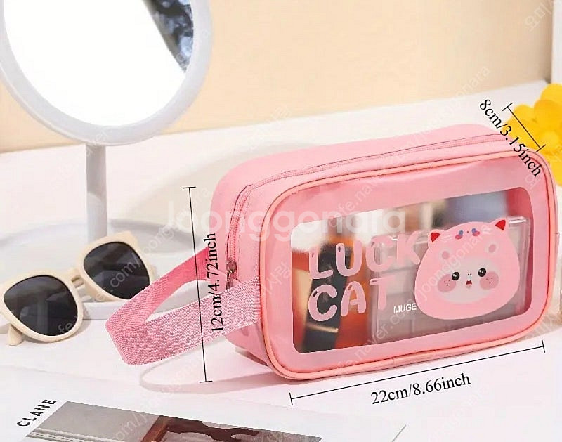투명가방 파우치 수영가방 새거 일괄 팝니다--2