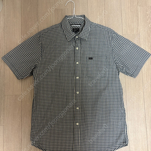 RVCA 체크 반팔 셔츠입니다