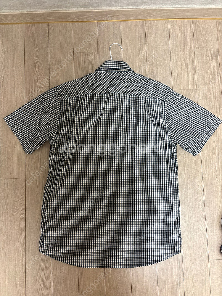 RVCA 체크 반팔 셔츠입니다--1