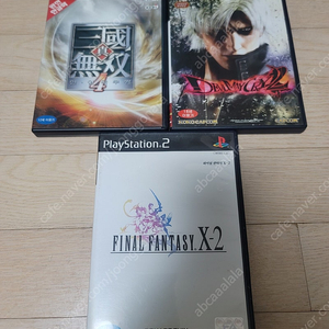 플스2 PS2 정발 데빌메이크라이2+파이널판타지x2+진삼국무쌍4 일괄