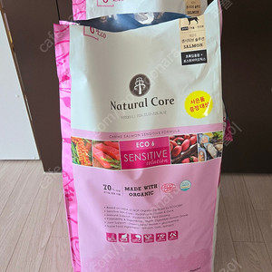 네츄럴코어 유기농사료 에코6 (SALMON6) 연어 10kg 2포대 총20kg