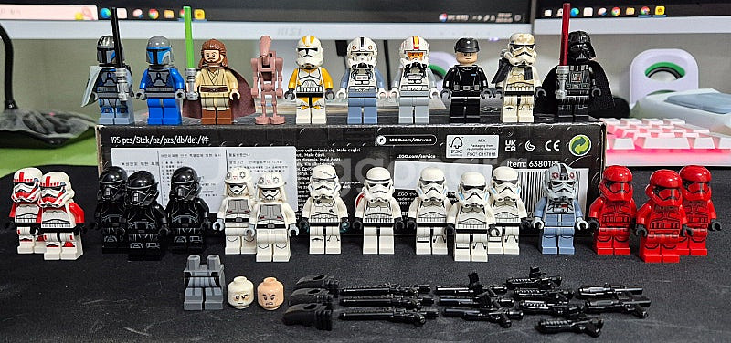 레고 스타워즈 미니피규어, 부품 판매--0