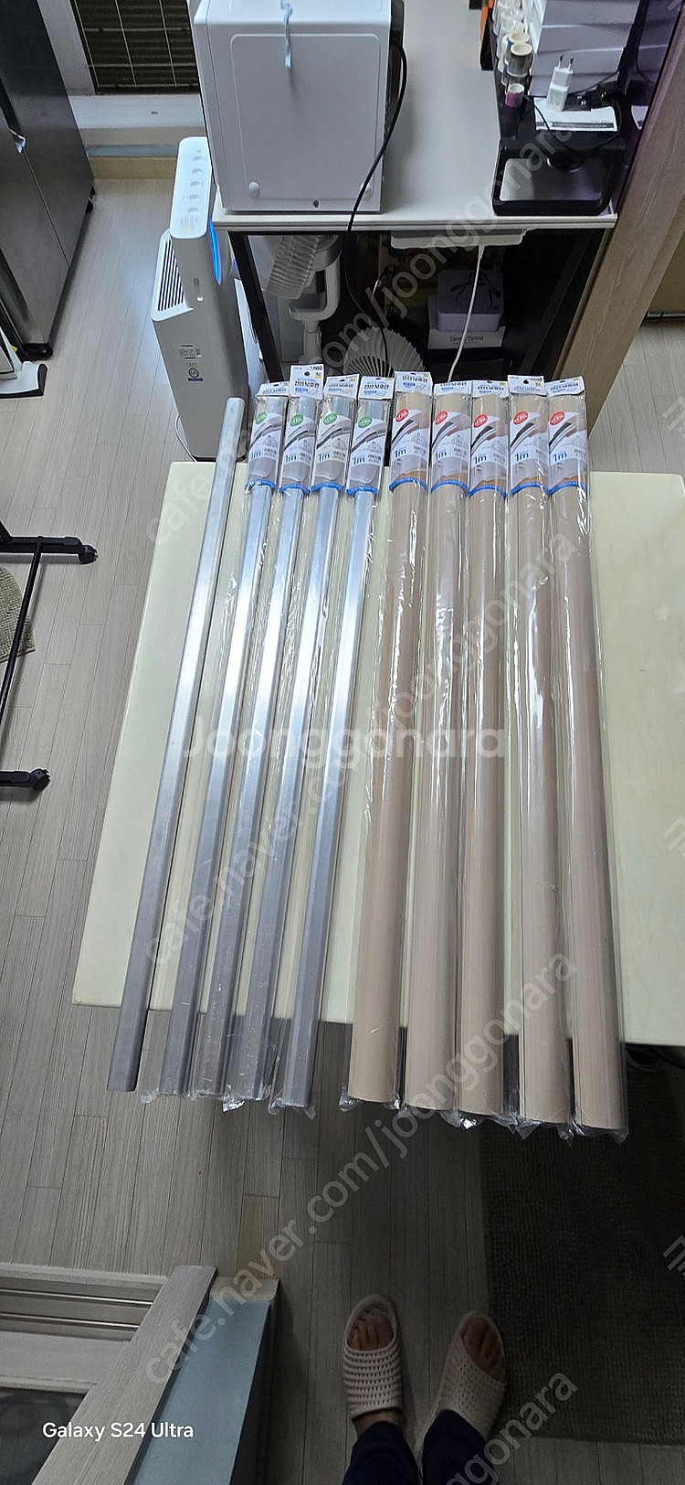 전선 보호관 일괄(알미늄5EA+PVC5EA)--0