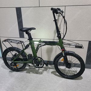 이지라이드 미니몬스터 접이식 전기자전거 팝니다.