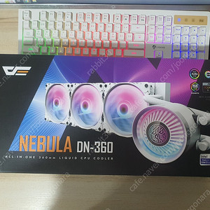darkFlash NEBULA DN-360 ARGB (화이트) 수냉쿨러 팝니다.