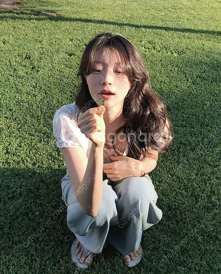 새상품) 슬로우앤드 made 레이스 블라우스 / 지그재...--3