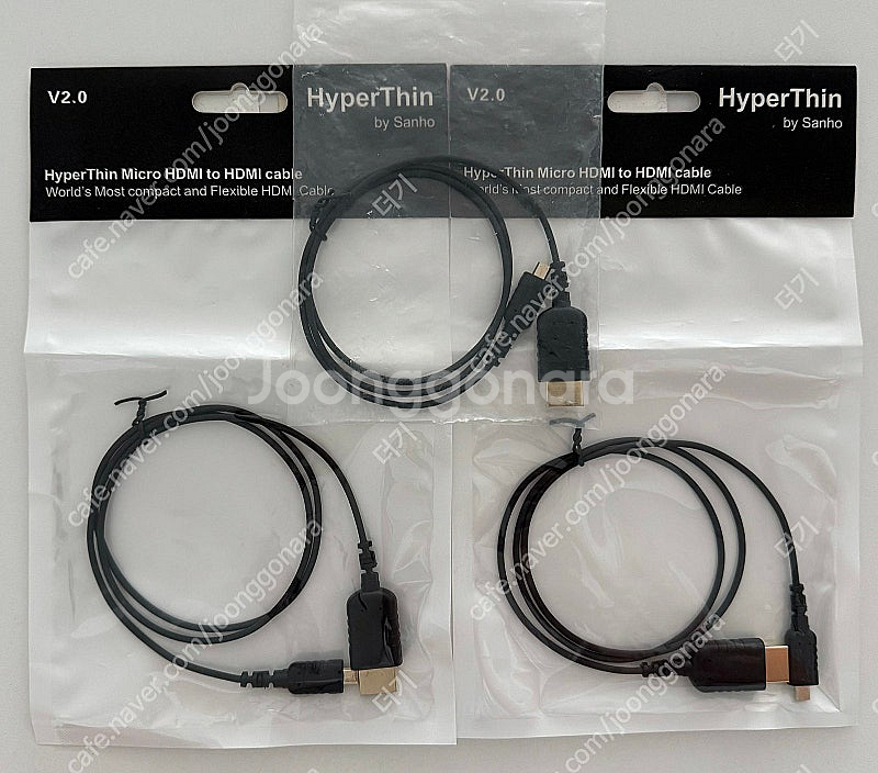 하이퍼씬(HyperThin) HDMI 케이블 3종 (M...--0