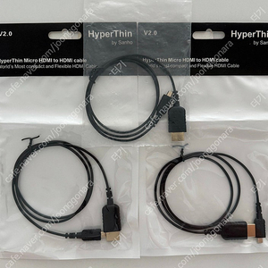 하이퍼씬(HyperThin) HDMI 케이블 3종 (Mini HDMI / Micro HDMI / HDMI)