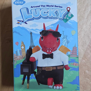 MSI LUCKY 피규어 한정판 미개봉 새상품