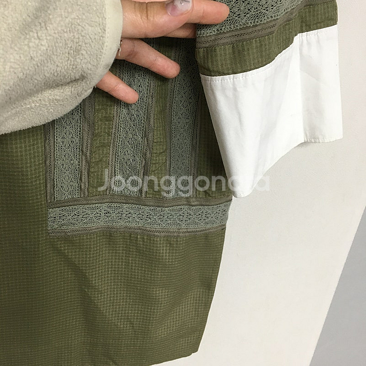 르베이지 자수 레이스 블라우스 66 / 랑방 마인 오브...--1