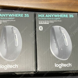 로지텍 MX 애니웨어 3S (MX ANYWHERE 3S) 신동품 팝니다 국내정발 그래파이트 로지볼트 포함​