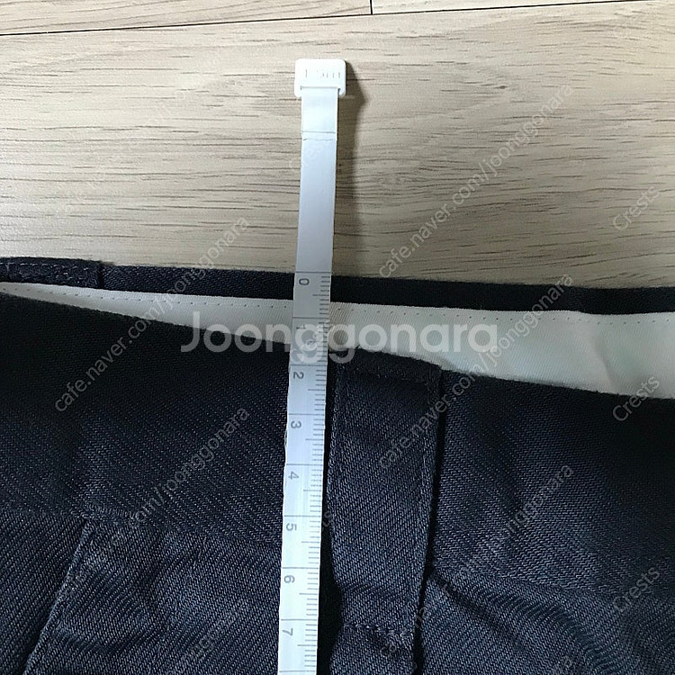 [73]유니클로U 와이드핏치노팬츠 긴기장 수선 제품--3