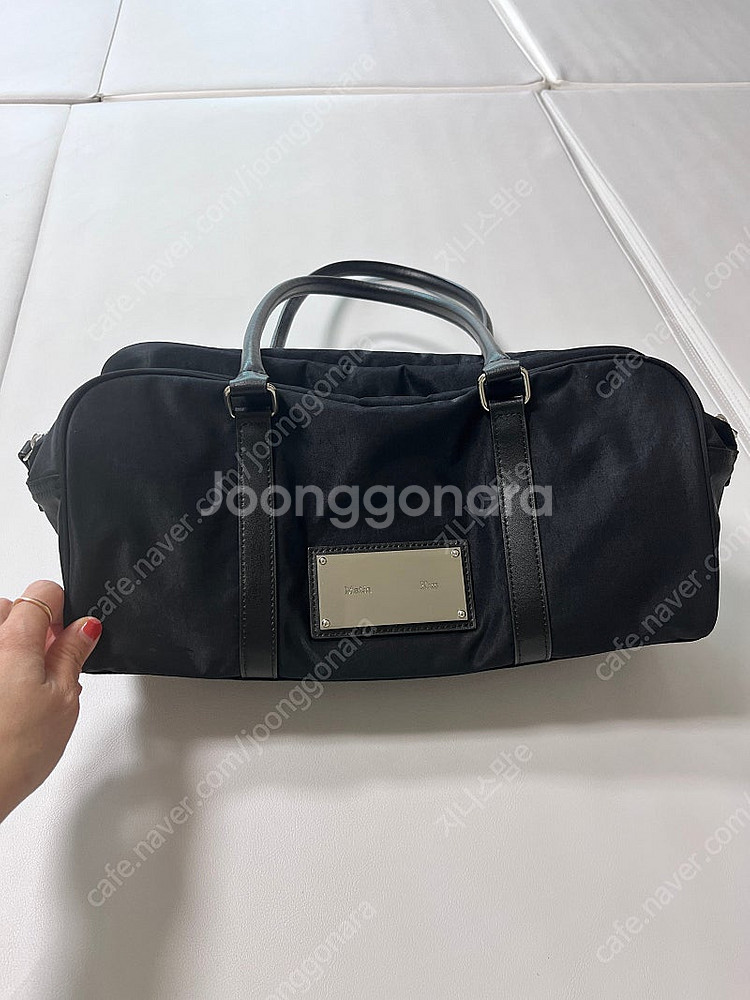 마뗑킴 스포티 토트백 블랙--1