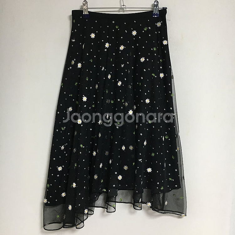 한섬 폼더스토어 플라워 밴딩 스커트 S / 랑방 마인 ...--0