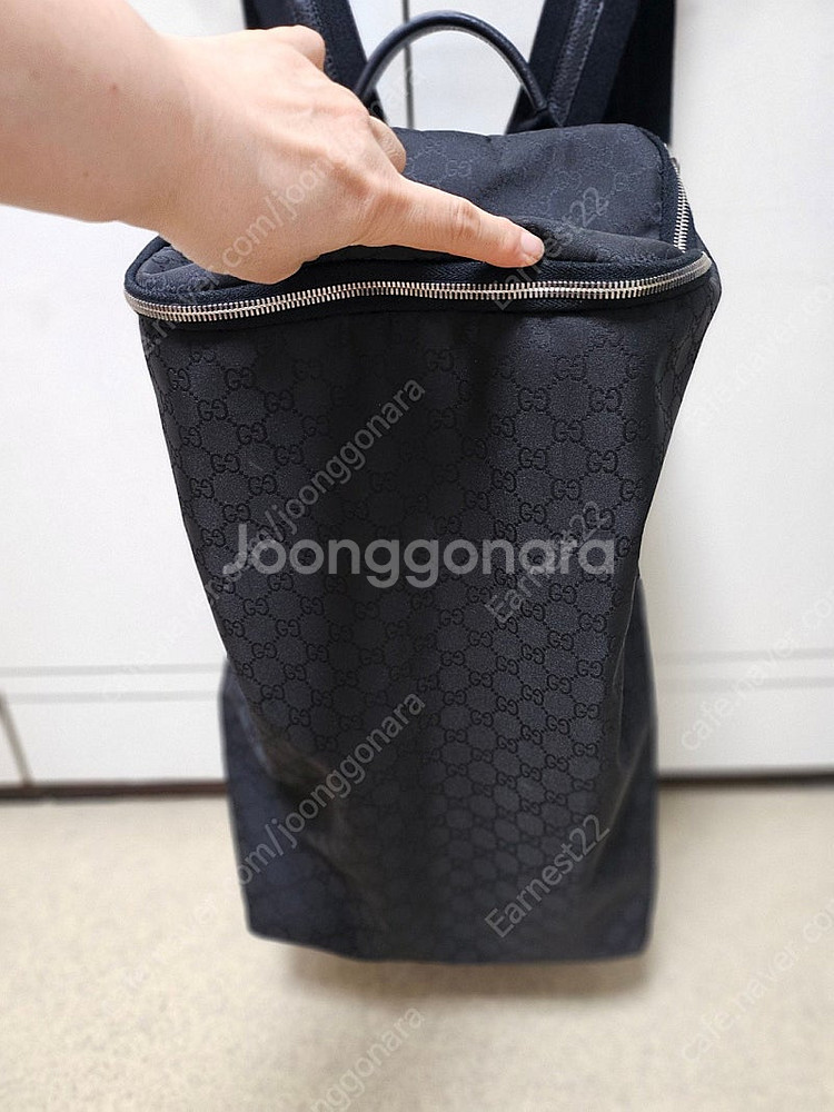 (정품) 구찌 슈프림 GG 캔버스 백팩 (명품 남자 여...--1