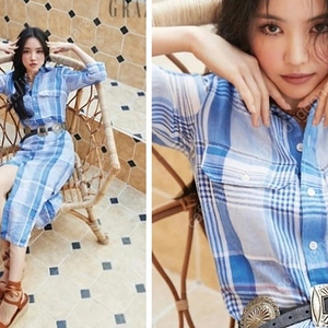 랄프로렌 폴로 정품 린넨 셔츠 원피스 판매합니다