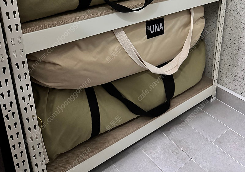 유나캠핑 왕윈드서클 하비타프 올리브그린/메쉬스크린-화이트샌드 이미지