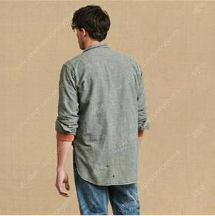 리바이스빈티지클로딩 lvc 선셋 샴브레이 리페어셔츠 M사이즈 더블알엘,RRL,폴로,풀카운트,웨어하우스 이미지