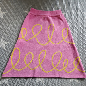 베베베베 드로잉 니트 스커트 M