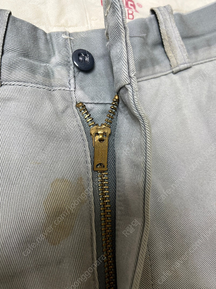 리바이스빈티지클로딩 LVC Drenched Grey 1954 Tab Twill Chino 32X32사이즈 더블알엘,... 이미지