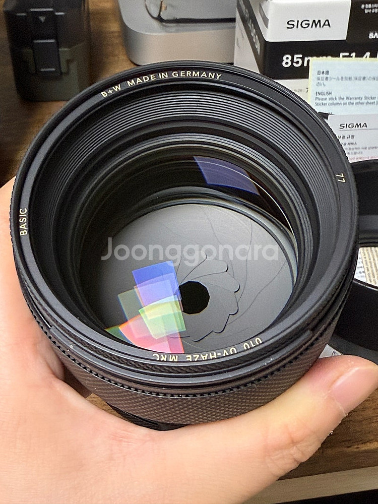 시그마 A 85mm 1.4 DG DN 보증기간 남음--3