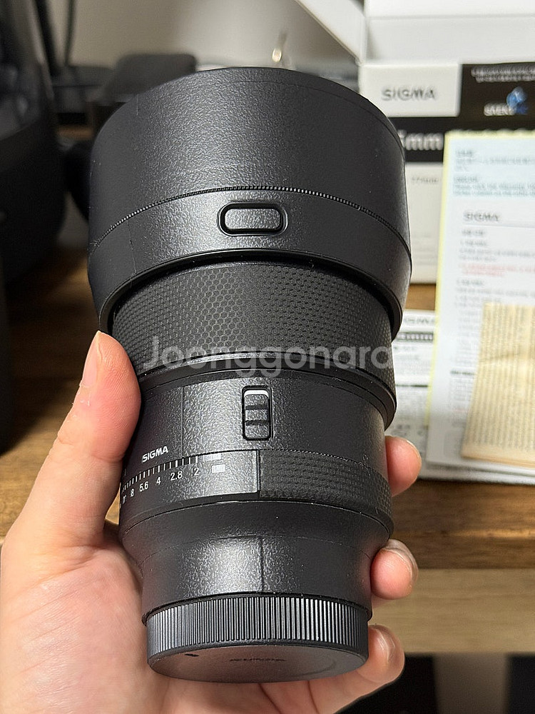 시그마 A 85mm 1.4 DG DN 보증기간 남음--4
