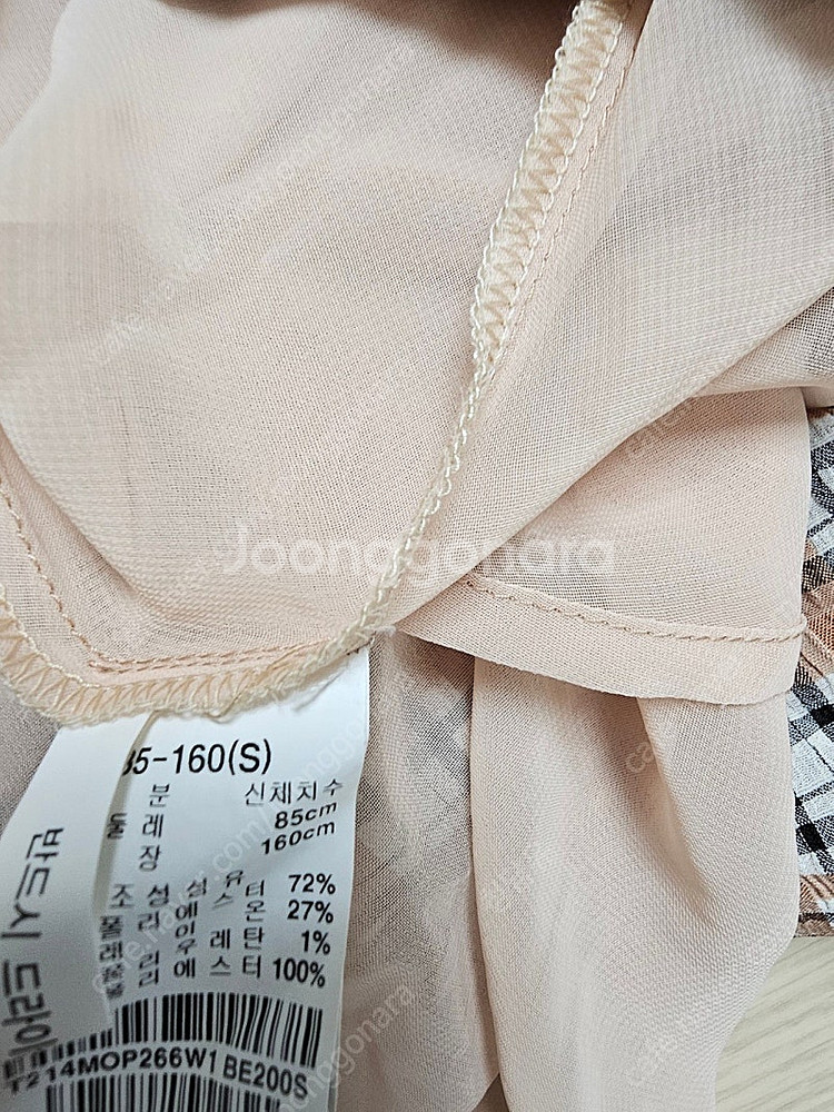 써스데이 아일랜드 체크 원피스--6
