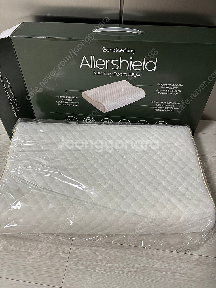 Allershield 베네베딩 배게 팝니다--1