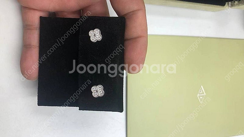 반클리프아펠 스위트 알함브라이어링 귀걸이--2
