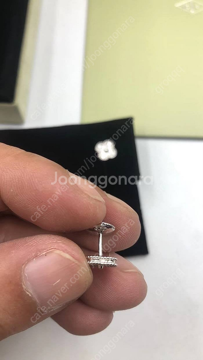 반클리프아펠 스위트 알함브라이어링 귀걸이--8