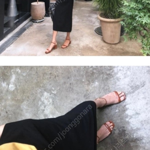 유메르 셀린 스커트 블랙 S