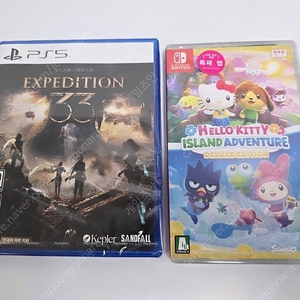 PS5 클레르 옵스퀴르33 원정대, 닌텐도 스위치 칩 헬로키티 아일랜드 디럭스 판매합니다