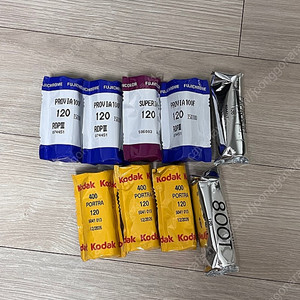 중형필름 떨이 판매합니다.