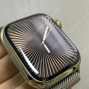 애플워치9 스테인리스 골드 41mm